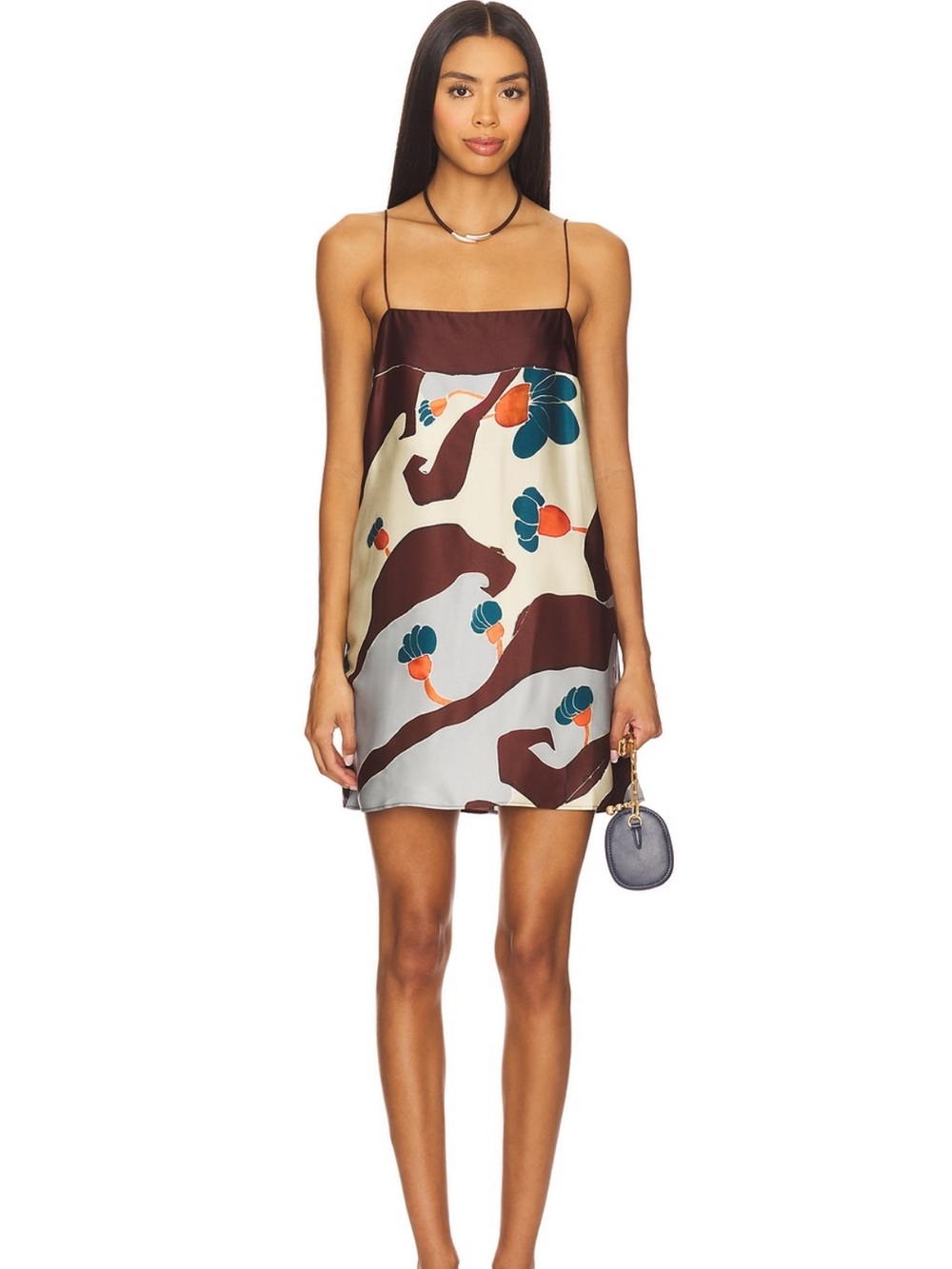 FAITHFULL Phylis Mini Dress in Mandraki Floral